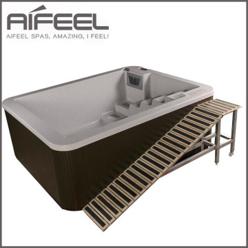 Fiberglass good quality hydro massage hard plastic dog pool,dog swimming pools