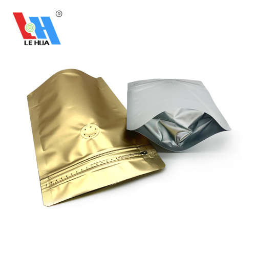 Aluminum Foil Coffee Bags with Degassing Valve