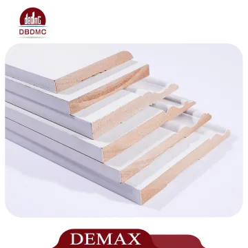 Primed MDF Moulding made from good quality Laminated mdf board