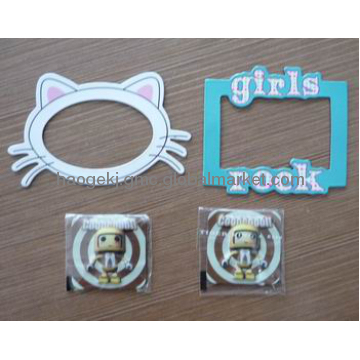 Magnetic picture frame, fridge magnet