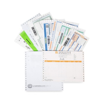 Custom Ply Multi-colors Carbonless Offset Paper