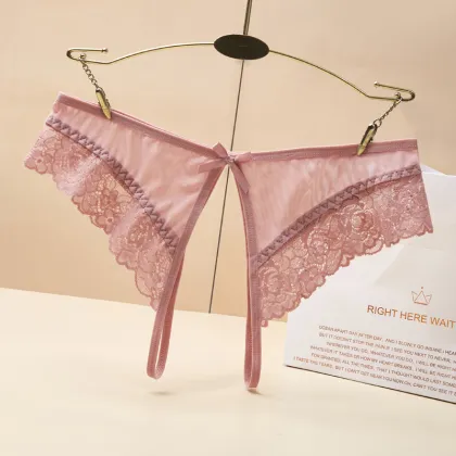 High-Quality Low Waisted Lace Thong Underwear for Women