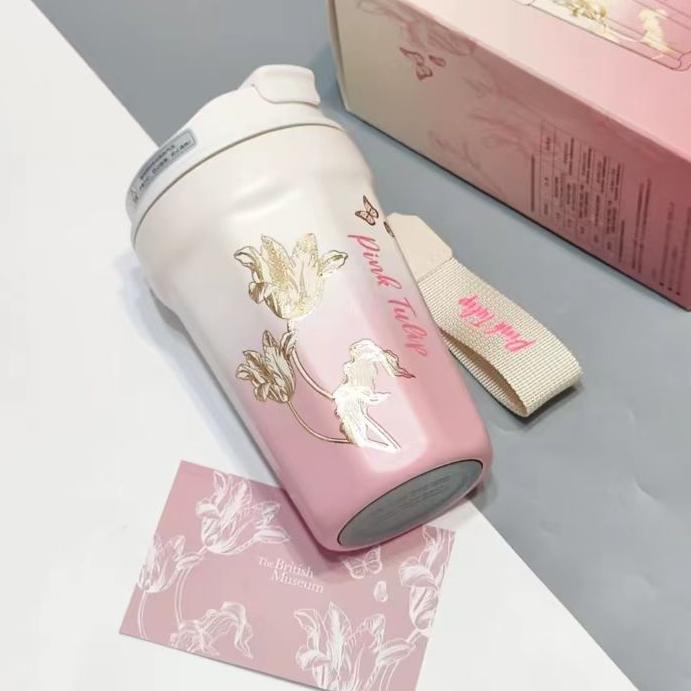 Summer Tulip - themed Insulated Water Bottle
