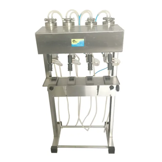 Four-Head Level Control Perfume Vacuum Filling Machine