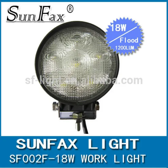China professional manufacturer Round 4.5inch 18w 20W 24W 27W led work light IP68, led flood work light for truck, tractors