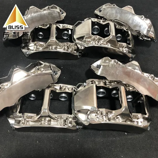 M-RACE Racing Brake Calipers for GTR6 Rotor - 350mm to 405mm, 6-Pot Piston Sports Modification