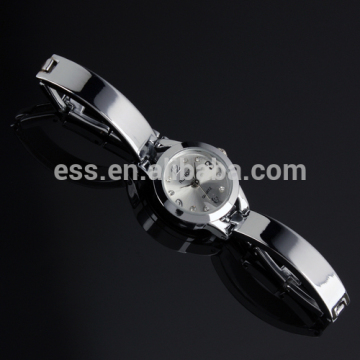 2015 Exquisite slim band ladies watch crystal high quality wrist watch fashion elegant style LD021