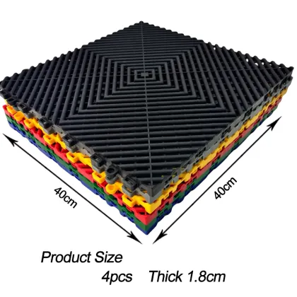 PP Garage Car Wash Floor Tiles