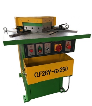 Hydraulic Sheet Notching Machine 6x250mm Metal