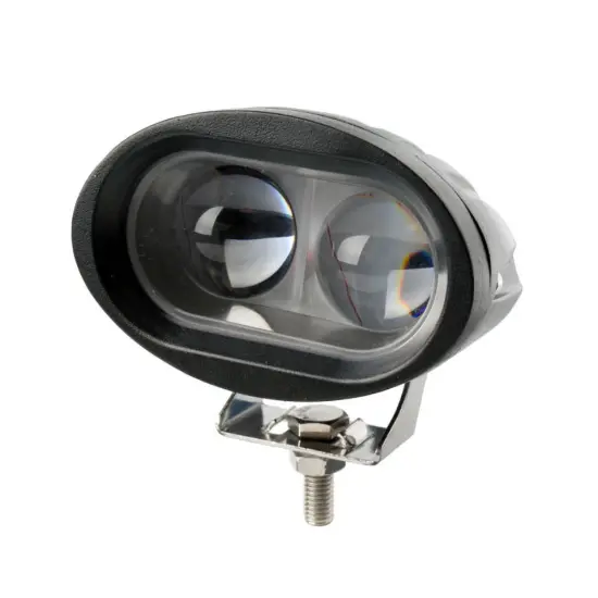 LED Forklift Blue Spotlight 10-100V Safety Warning Light for Truck Crane Vehicle