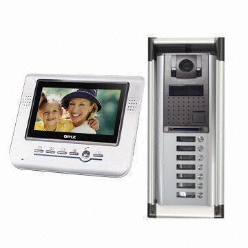 Video Intercom System with 2-way Communication, Suitable for Video Transmission and Door Release