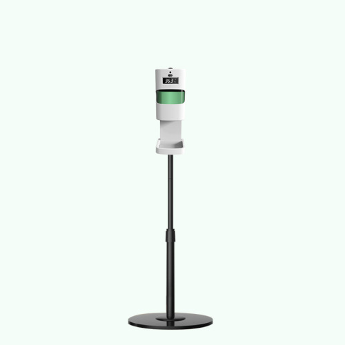 Staff COVID-19 Sanitizer Dispenser with Temperature Check