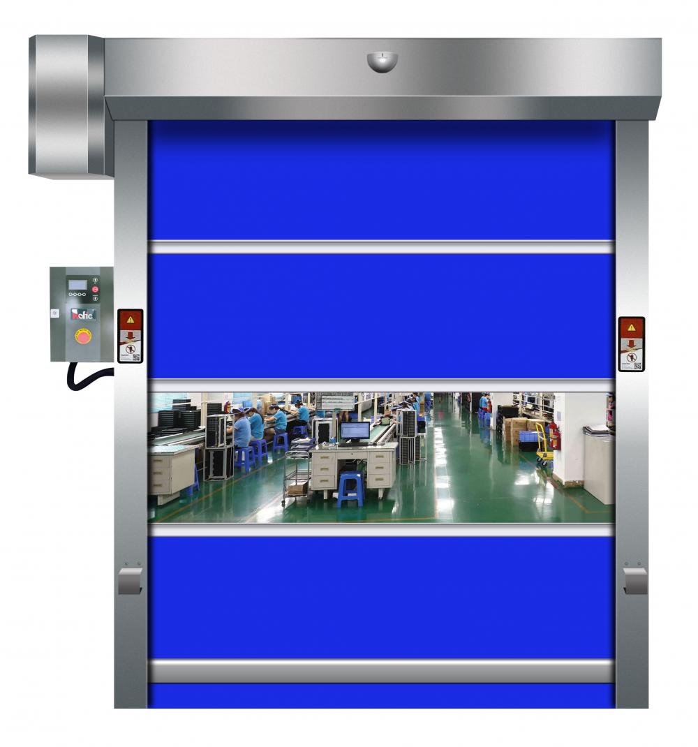 Rapid rolling shutter door PVC curtain door