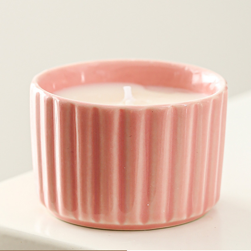 Керамічныя слоікі для эфірнага алею Ароматэрапіі свечкі падарункі