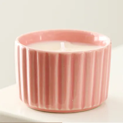 Ceramic Jar Essential Oil Color Aromatherapy Candles Gifts