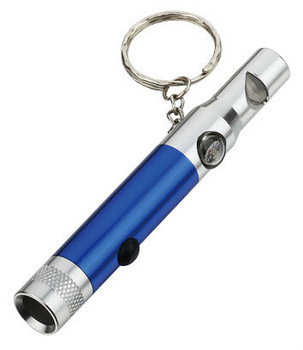 led keychain flashlight with compass