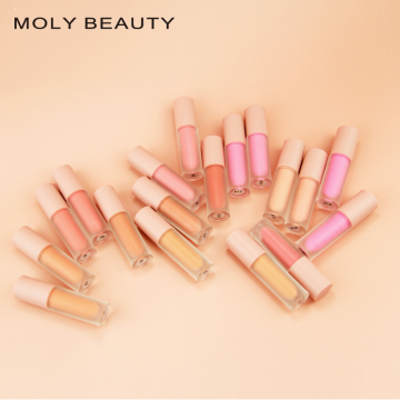 Vegan Waterproof Liquid Blush - 18 Colors Single Style Nude Cheek Cream Blusher - Private Label Makeup No Logo