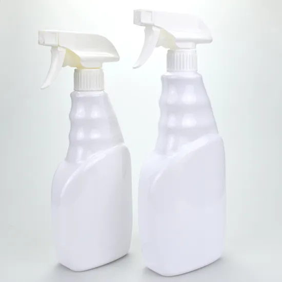 empty 680ml 500 ml clear fine mist foam nozzle trigger gun spray bottle