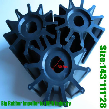 Rubber Impeller for Milk Industry