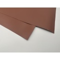 Lona de PVC pesada cor café de 500 g/m²