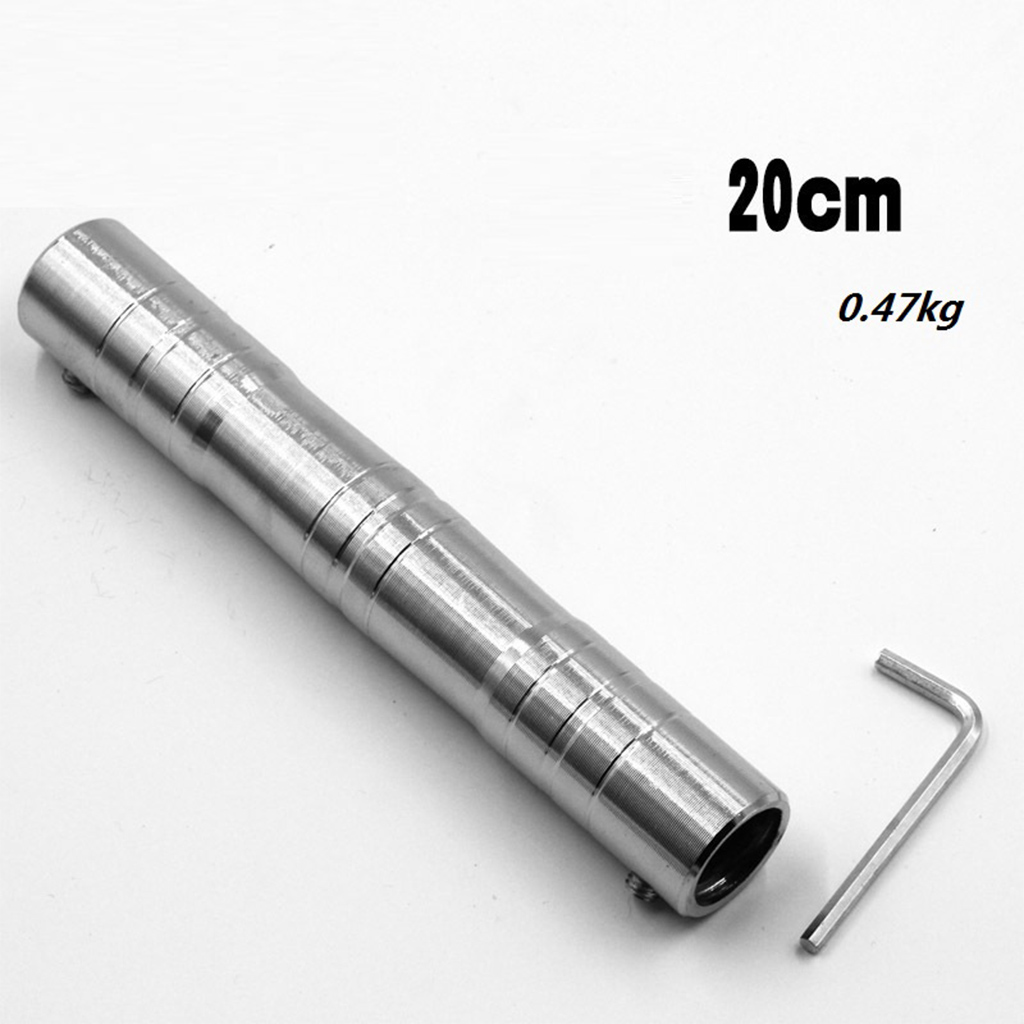 Steel Dumbbell Connecting Bar Connector Extender Joint Rod Attachment