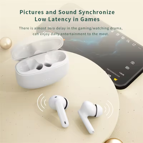 ANC & ENC noise cancelling earphones