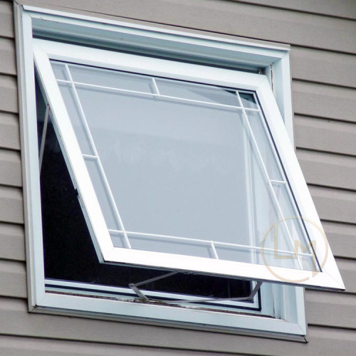 Houses White Aluminum Awning Window Automation For Sale