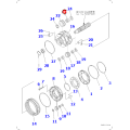 D155AX-5 Bulldozer Bearing 195-15-49430