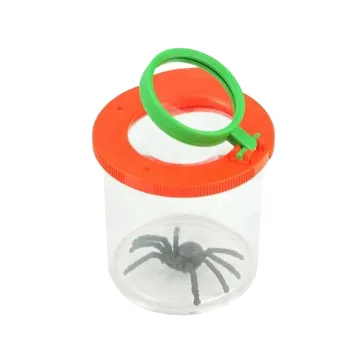 Insect Observer Kit: Scientific Experiments with Magnifying Glass and Jar (3X/8X)