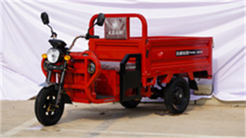 Electric Tricycle With 1.6-meter-high Rail Cargo Box