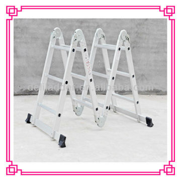 4.1m aluminium telescopic lightweight ladders