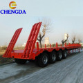 4 Axles 80 Ton Gooseneck Lowbed Trailer