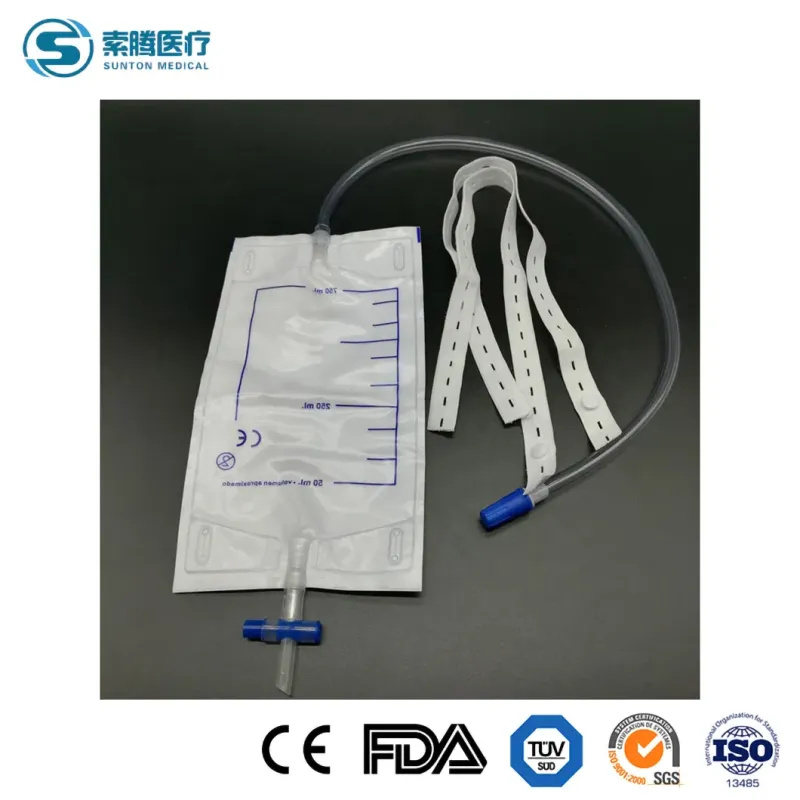 Sterile Urinary Drainage Leg Bags (600ml, 800ml, 500ml, 750ml)