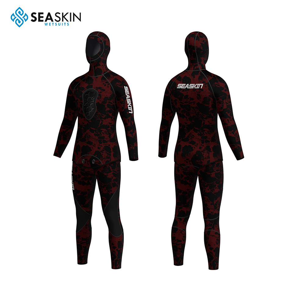 Seaskin Printing Custom Printing 3mm Camouflage Men Menina de pegada de pegada