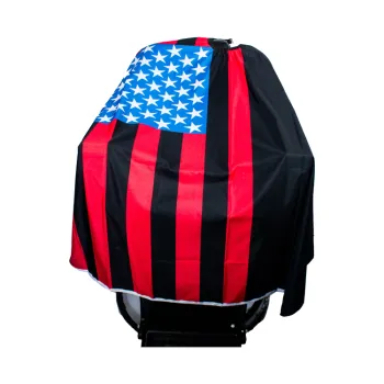 Retro Trend Style Salon Makeup Haircut Cape for Hairdressing