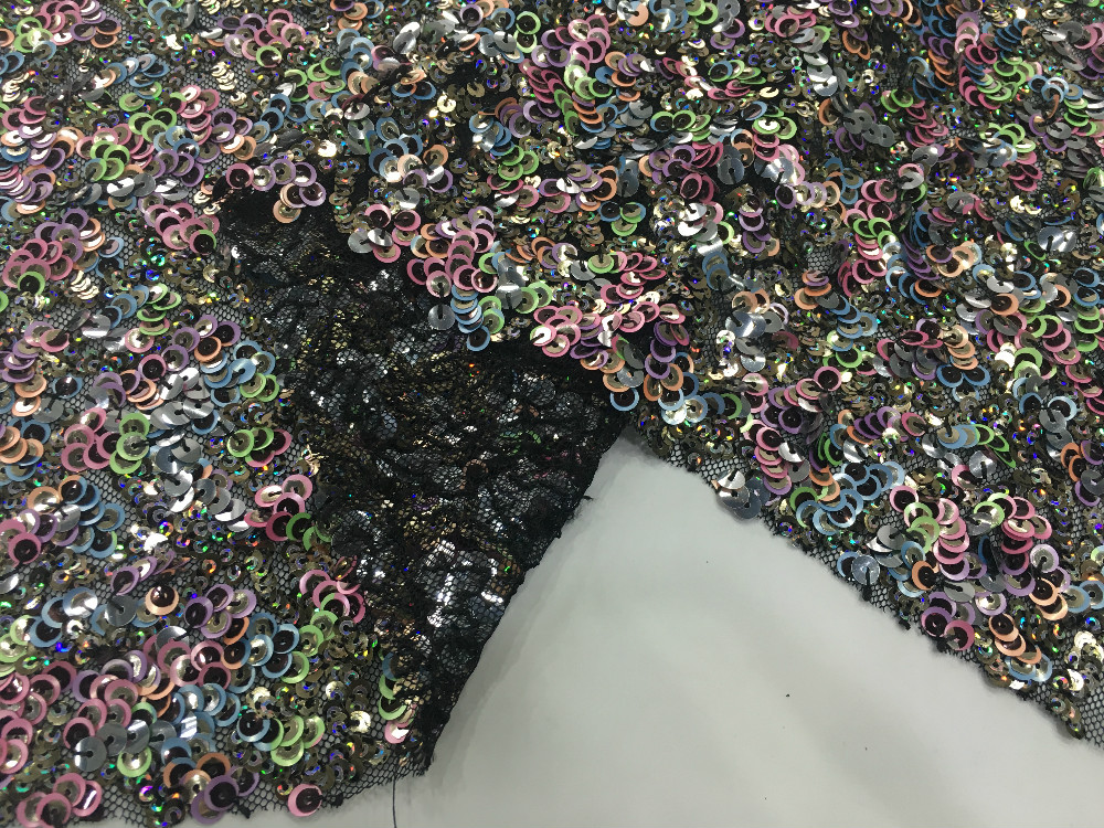Sequin Embroidery Fabric