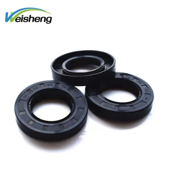 48x69x10 NBR+Iron TC Oil Seals - Auto Seal with Double Lips Skeleton Rubber Seal