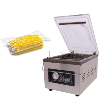 HZPK DZ260 Kitchen Food Aluminum Foil Plastic Bag Vacuum Packing Machine for Sale