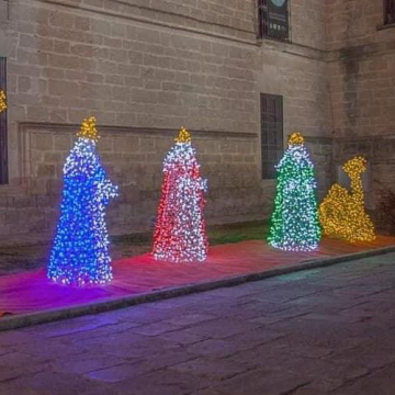 High Quality LED Jesus Scene Nativity Christmas Motif Rope Lights