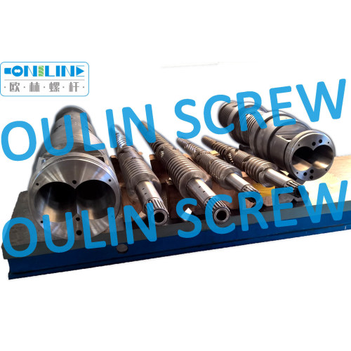 Cincinnati CMT58, CMT45 Twin Conical Screw Barrel for PVC Pipe