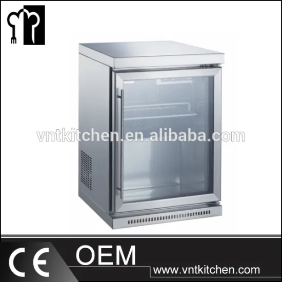 Supermarket counter top display freezer for mini bar refrigerator