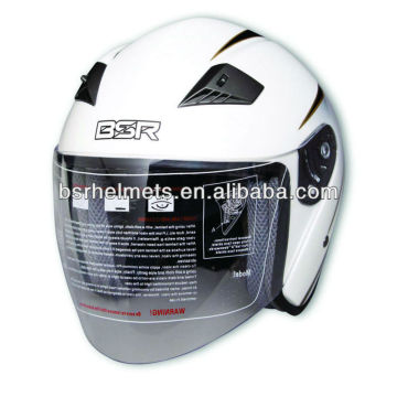 Fiberglass open face motorcycle helmet ROF-2