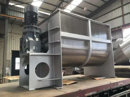 2023 Hot Selling Horizontal Ribbon Mixer Agitator for Wall Paint Paste Putty