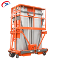 Four Aluminum Mast Lift Platform