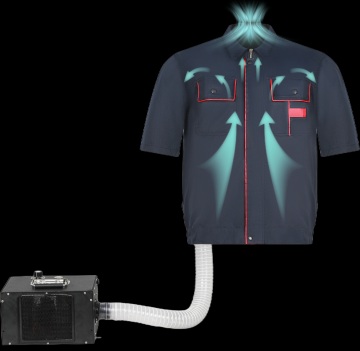 Split-Type Cooling Vest | Style To Be Confirmed (Solar Power Supply Kit)