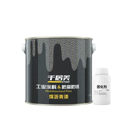 KYUMI Wear Resistance and Anti-corrosion Coal Tar Paint for Steel Bracket