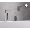 Hot Cold Copper Folding Double Hole Split Faucet