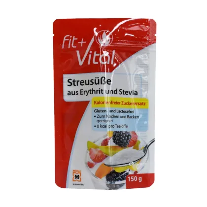 100% Compostable Gluten Free Ingredients Food Bag Pouch