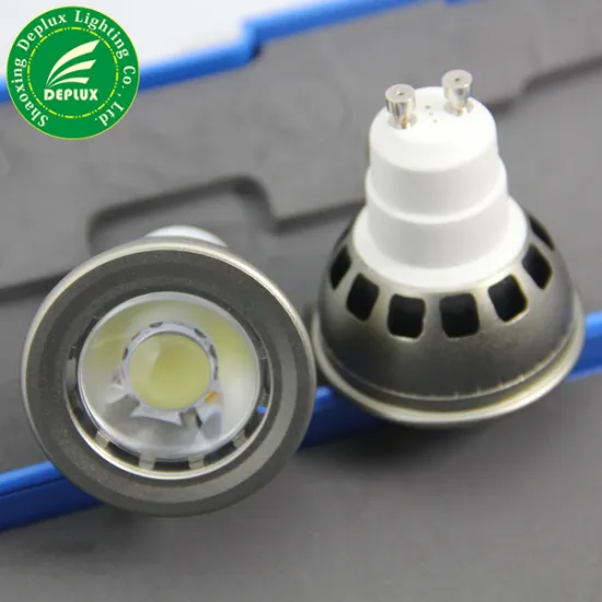 GU10 4W LED Spotlight bulbs 4W LED GU10 220LM 3LED Metal