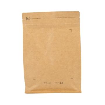 Custom Printed Block Bottom Tea Bag